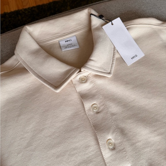 Mango | Men's Bola Collar Neck Sweatshirt - Picture 3 of 7